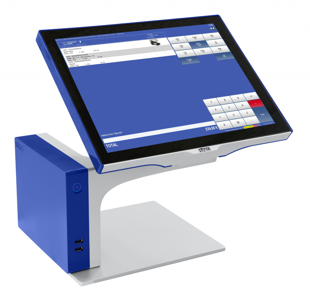 Siller POS auf AURES Hardware: wir können Ihr CI ...