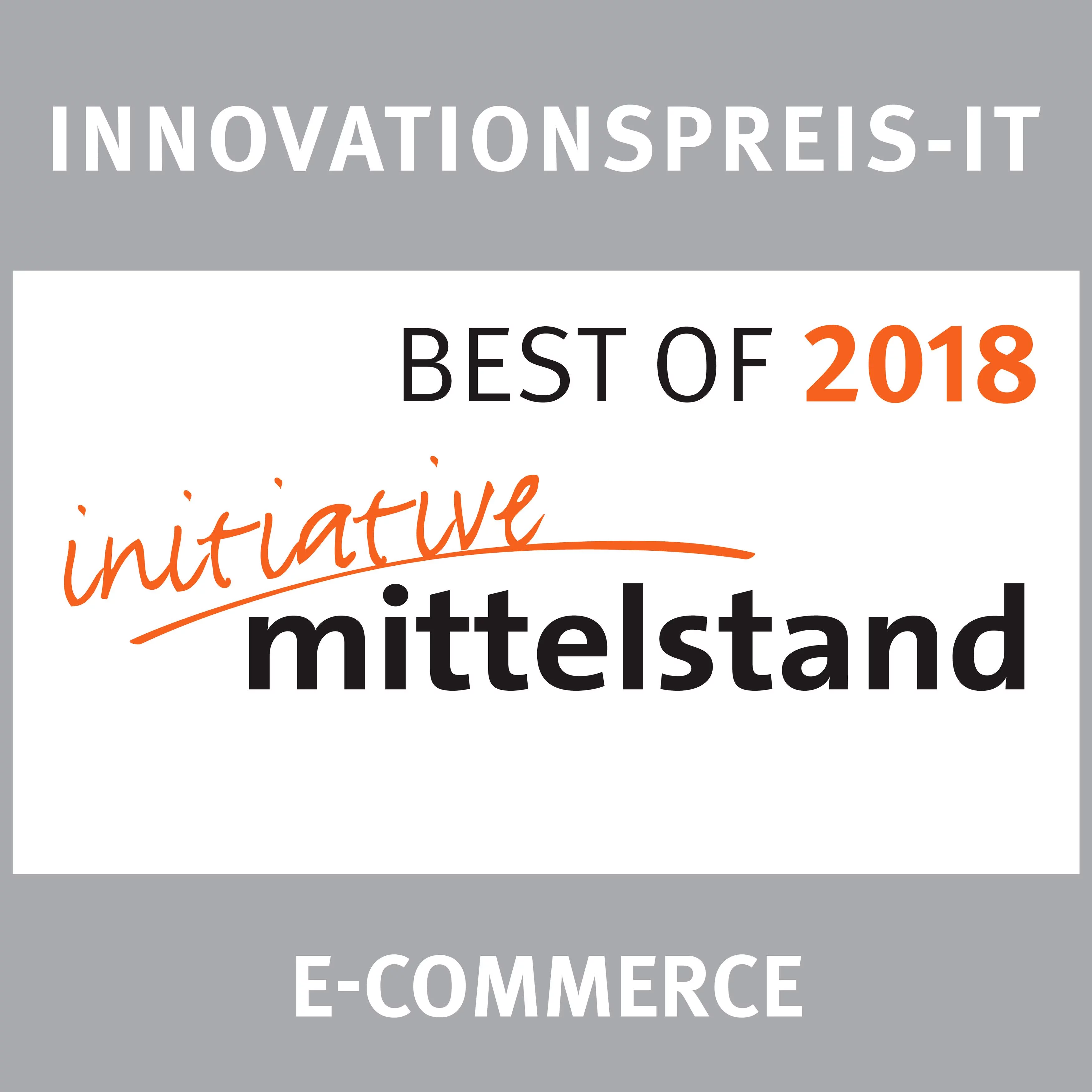 Best of 2018 - E-Commerce (Initiative Mittelstand)