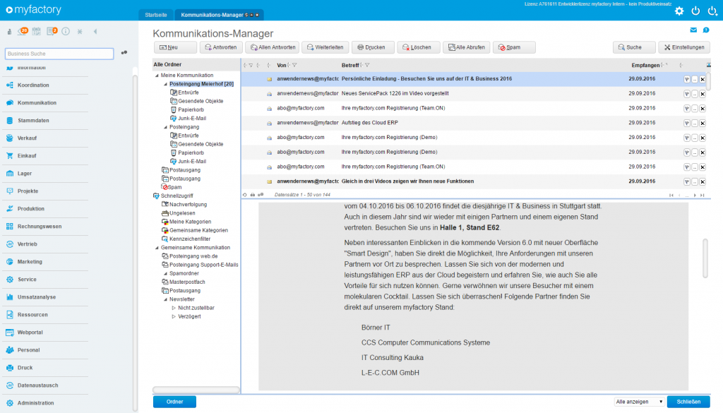 myfactory BusinessManager