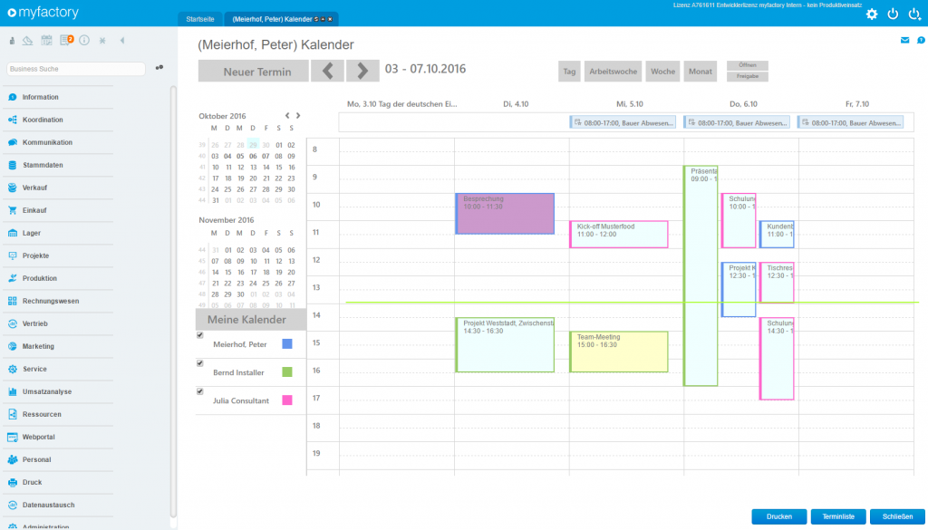 myfactory BusinessManager